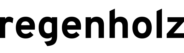 regenholz logo schwarz hamburg handwerk digital nachhaltig